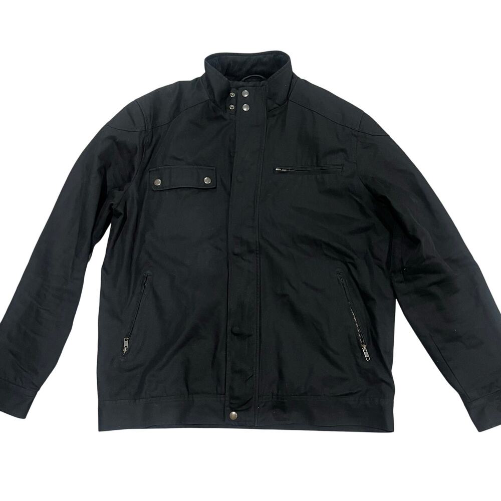 Rodd & Gunn The Jack Jacket Black Military Utility Jacket XXL